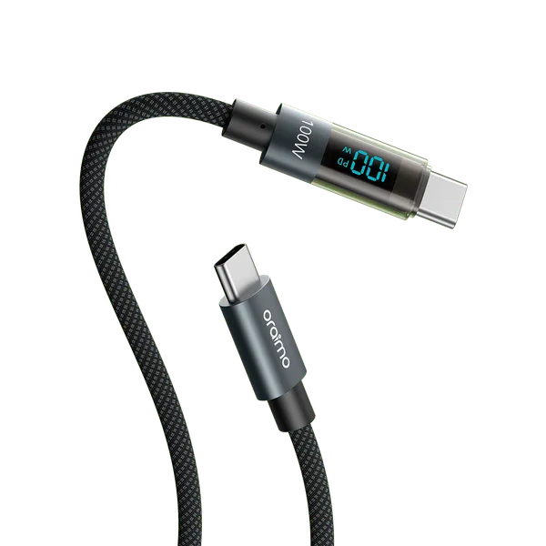 Oraimo DigiLine 100W USB Type-C to Type-C Fast Charging Data Cable (1.2M)