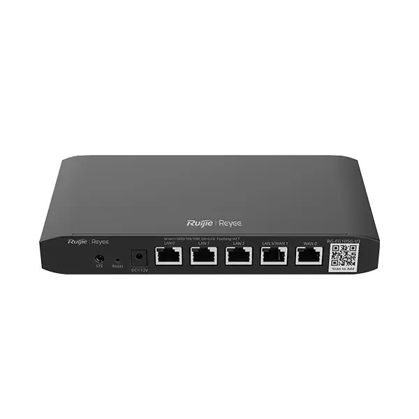 Ruijie Reyee RG-EG105G-V3 5-Port Gigabit Cloud Managed Gateway Router